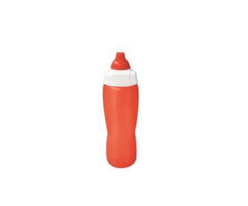 Squeeze Flasche 81 cl, rot/weiss