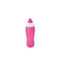 Squeeze Flasche 81 cl, fuchsia/weiss