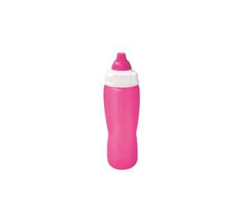 Squeeze Flasche 81 cl, fuchsia/weiss