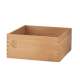 Woodstock Aufbewahrungsbox gross, Bambus, 22x22x10 cm