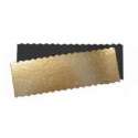 Untersetzer fr Cake 5 Stk. gold/schwarz  30x10 cm