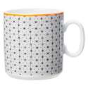 Tasse 33 cl, H: 7.5 cm,  8 cm, weiss Fleur