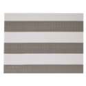 Tischset Stripes, eckig, beige/weiss, 32x42 cm