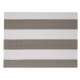 Tischset Stripes, eckig, beige/weiss, 32x42 cm