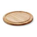 Steakteller Buche Kernholz rund  30 x 1,8cm