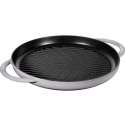 Pure Grillpfanne rund, grau 30 cm