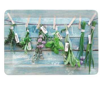 Hanging Herbs Tablett 31x23 cm