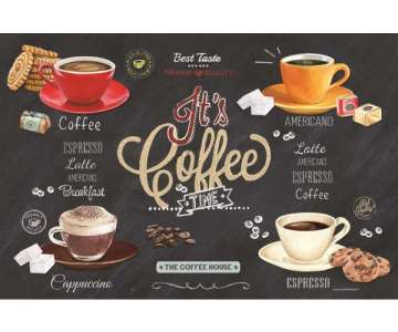 It\'s coffee time Tischset 45x30 cm