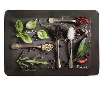 Les Epices Tablett 31x23 cm