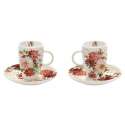 Season Flowers Espressotassen 2er Set 50 ml in GB