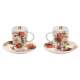 Season Flowers Espressotassen 2er Set 50 ml in GB