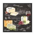 World of Cheese Servietten 20 Stk., 33x33 cm