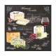 World of Cheese Servietten 20 Stk., 33x33 cm