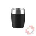 Emsa Travel Cup schwarz 0.2Liter