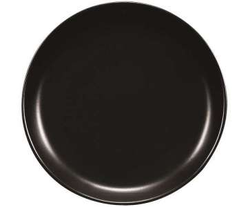 Fondue-Teller schwarz 20cm