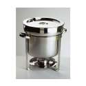 Hot Pot / Chafing Dish Chef, ca.  30 cm, H 36 cm