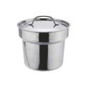 Bain-Marie Topf, ca. 20cm, H 18cm, 4.5 lt mit Deckel