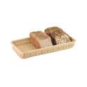 Poly-Rattan-Korb, rechteckig 50 x 25 x 6 cm