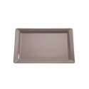 Tablett -PURE-, GN 1/2. 32.5x26.5 cm. H: 3 cm, taupe