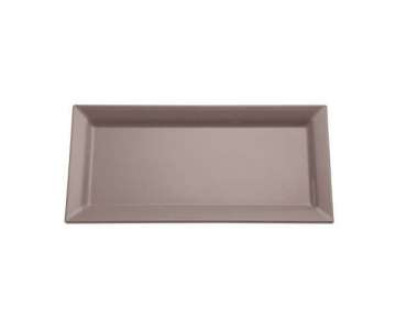 Tablett -PURE-, 53 x 18 cm. H: 3 cm, taupe