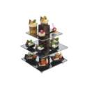 Buffet-Tower 25x25cm, H:30.5cm