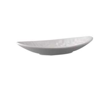 Schale Tao oval 18x10cm, weiss