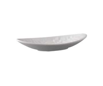 Schale Tao oval 30.5x17.5cm, weiss