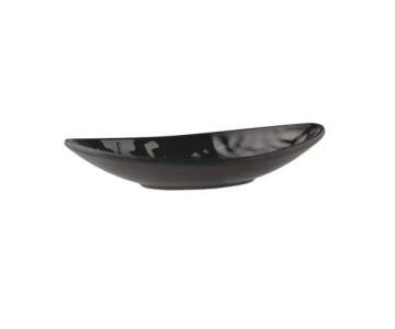 Schale Tao oval 30.5x17.5cm, schwarz