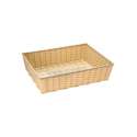 Korb -WICKER-LOOK  39,5 x 29,5 cm, H: 10 cm