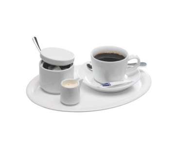 Serviertablett -KAFFEEHAUS  28,5 x 21,5 cm, H: 1,5 cm