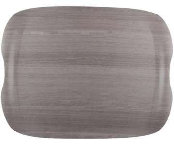 Tablett Earth Wave Grey Wood 42x32cm