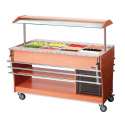 Gastro Buffet-Salatbar GN 4 X 1/1, 150 mm tief