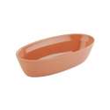 Schale Tierra oval 17x8.5cm H: 4cm, Farbe: Terracotta