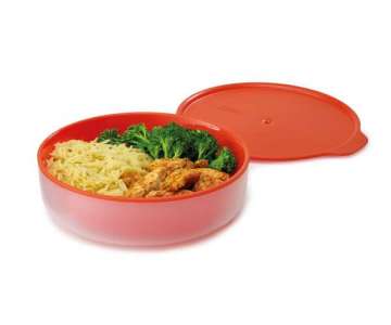 M-Cuisine MW cool-touch Schale/Teller, orange, 20x5.8x18.7cm