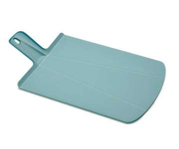 Chop2Pot Plus Schneidbrett gross hellblau 48x27x1cm