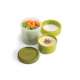 GoEat Compact 2-in-1 Snack Box, grn, 8.3x12.3 cm