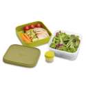 GoEat Compact 2-in-1 Salat Box, grn, 15x9.5 cm