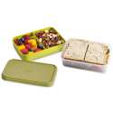 GoEat Compact 2-in-1 Lunch Box, grn, 19x8.3 cm