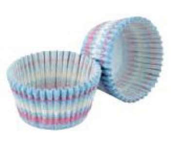 Cupcake Formen Icing, blau, 32 Stk.