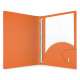 Portfolio Mappe mit Ringen Fashion orange