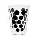 Dot Dot Teeglas schwarz, doppelwandig 35 cl