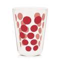 Dot Dot Teeglas rot, doppelwandig 35 cl