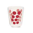 Dot Dot Kaffeeglas rot, doppelwandig 20 cl