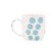 Dot Dot Porzellan Mug, blau, 35 cl