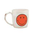 Smiley Porz. Mug in GK, weiss/coral, 35 cl