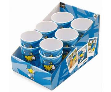 Smiley Kid Boy Becher blau 26 cl