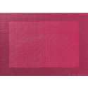 Tischset PVC colour 33x46cm, fuchsia mit gewebtem Rand