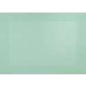 Tischset PVC colour 33x46cm, jade mit gewebtem Rand