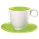 Colour it Kaffeetasse 0.2 lt. mit Unterer kiwi