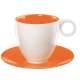 Colour it Kaffeetasse 0.2 lt. mit Unterer orange